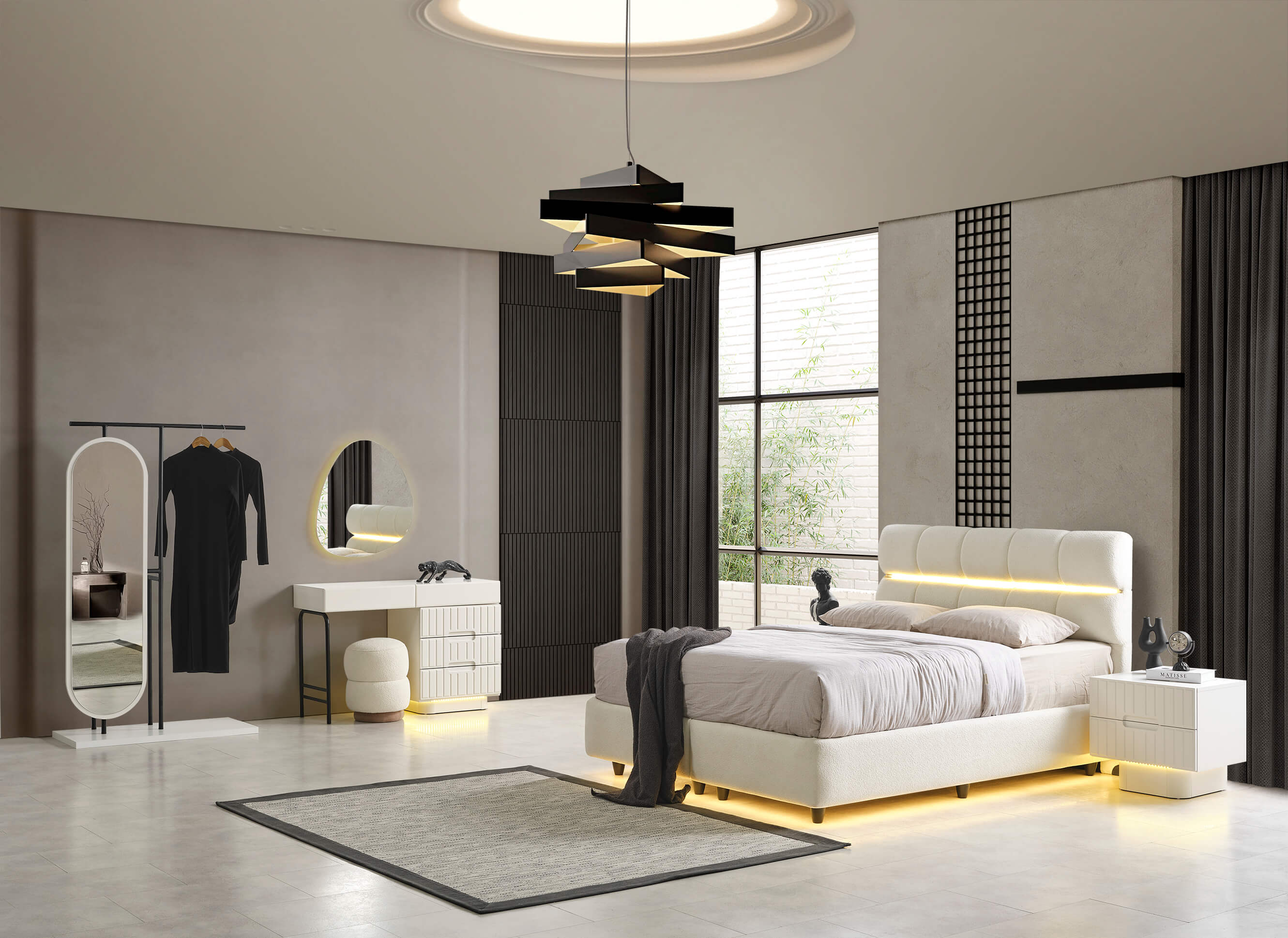 Loft Yatak Odası Takımı